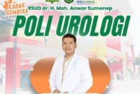 FLAYER: RSUD dr. H. Moh. Anwar kini resmi membuka layanan Poli Urologi yang ditangani dokter spesialis urologi, Yufi Aulia Azmi (Dok. Seputar Jatim)