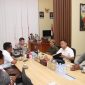 PERTEMUAN: Lakpesdam PCNU dan LPBH NU Kabupaten Sumenep saat melakukan audiensi bersama Kapolresta Sumenep (Dok. Seputar Jatim)