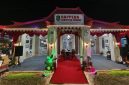 MEGAH: Stan Pameran Bappeda Sumenep di Madura Night Vaganza 2026 bernuansa pendopo keraton (Dok. Seputar Jatim)