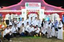 KOMPAK: Momen foto bersama di stan pameran Bappeda Sumenep dalam gelaran Madura Night Vaganza (MNV) 2026 (Dok. Seputar Jatim)