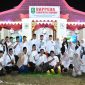 KOMPAK: Momen foto bersama di stan pameran Bappeda Sumenep dalam gelaran Madura Night Vaganza (MNV) 2026 (Dok. Seputar Jatim)