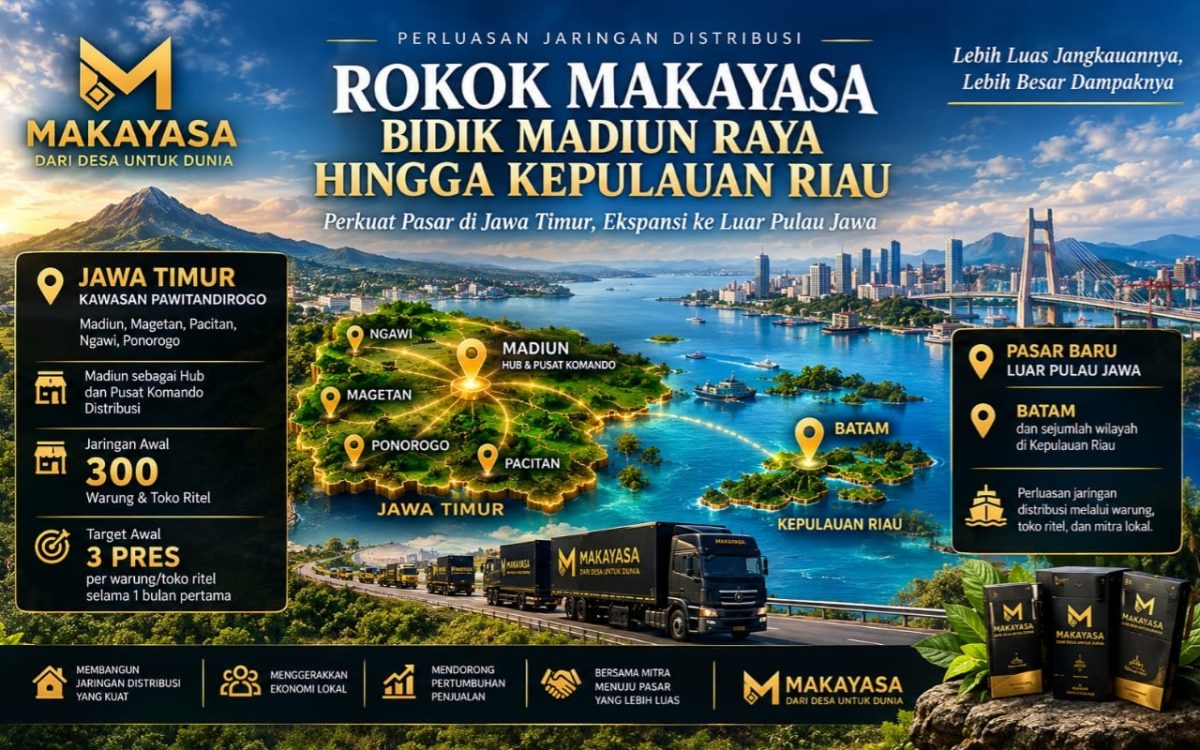 Pamflet ekspansi pasar Rokok Makayasa (Dok. Seputar Jatim)