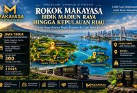 Pamflet ekspansi pasar Rokok Makayasa (Dok. Seputar Jatim)