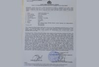 Surat Tanda Penerimaan Laporan (STTLP) Polresta Sumenep (Dok. Seputar Jatim)