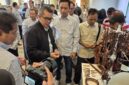 BERBINCANG: Pameran produk UMKM binaan Kangean Energy Indonesia (KEI) pada kegiatan Lokakarya Media SKK Migas Jabanusa 2026 di Yogyakarta (Dok. Seputar Jatim)