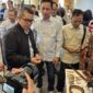 BERBINCANG: Pameran produk UMKM binaan Kangean Energy Indonesia (KEI) pada kegiatan Lokakarya Media SKK Migas Jabanusa 2026 di Yogyakarta (Dok. Seputar Jatim)