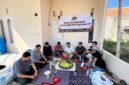 KHIDMAT: Suasana doa bersama usai meresmikan Kantor JIP (Dok. Seputar Jatim)