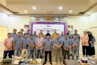 KOMPAK: Foto bersama usai pelaksanaan Rapat Kerja (Raker) SMSI Kabupaten Sumenep 2027 di Aula Al-Qarya DPMD Sumenep (Dok. Seputar Jatim)