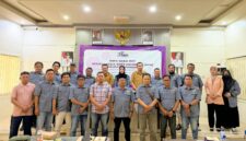 KOMPAK: Foto bersama usai pelaksanaan Rapat Kerja (Raker) SMSI Kabupaten Sumenep 2027 di Aula Al-Qarya DPMD Sumenep (Dok. Seputar Jatim)