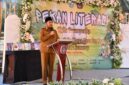 TEGAS: Bupati Sumenep, Achmad Fauzi Wongsojudo, saat memberikan sambutan pada kegiatan Pekan Literasi 2026 di SMAN 1 Sumenep (Dok. Seputar Jatim)