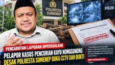 ILUSTRASI: Pelapor Heri Normansyah, mendesak Polresta Sumenep membuka rekaman CCTV dan dokumen pencabutan laporan yang disebut menjadi dasar pemulangan tiga tersangka kasus pencurian kayu (Dok. Seputar Jatim)