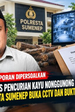 Pencabutan Laporan Dipersoalkan, Pelapor Kasus Kayu Nonggunong Tantang Polresta Sumenep Buka CCTV dan Bukti