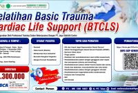 Flayer kegiatan pelatihan BTCLS untuk perawat se Madura (Dok. Seputar Jatim)