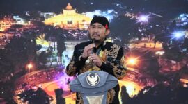 SAMBUTAN: Bupati Sumenep, Achmad Fauzi Wongsojudo (Dok. Seputar Jatim)