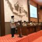 FOKUS: Wakil Bupati (Wabup), Imam Hasyim saat membaca jawaban Bupati Sumenep, Achmad Fauzi Wongsojudo terkait RAPBD Tahun Anggaran 2027 di ruang Rapat DPRD setempat (Dok. Seputar Jatim)